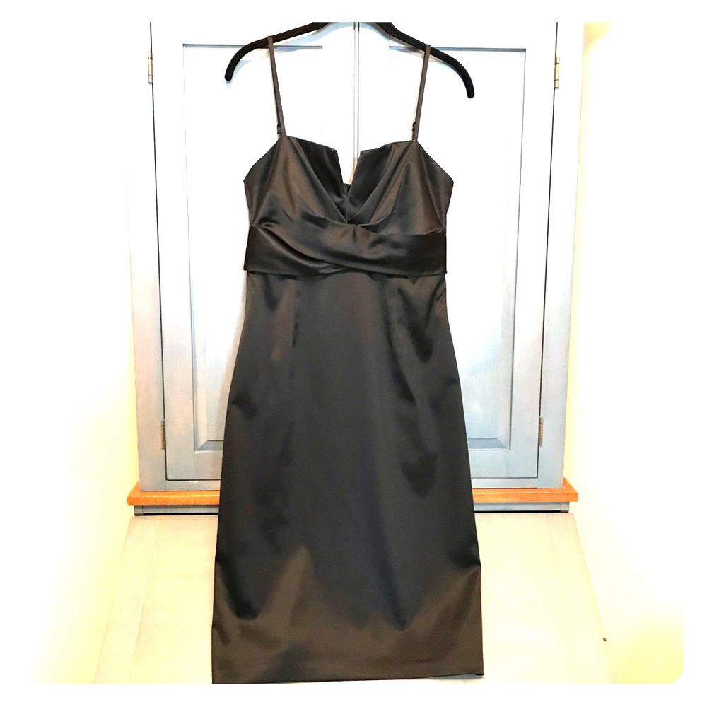 Flattering Black Cocktail Dress